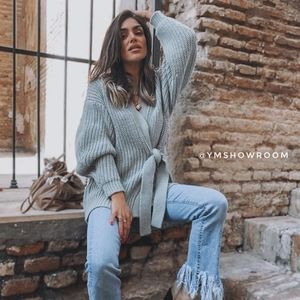Zara Wrap Sweater